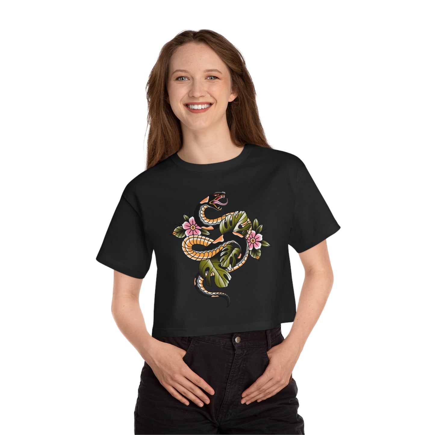 Entangled Cropped T-Shirt